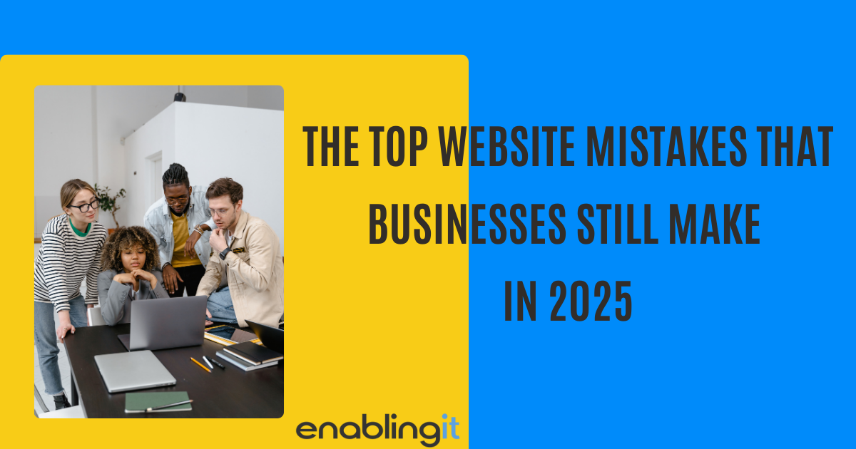 Top website mistakes and how to fix them